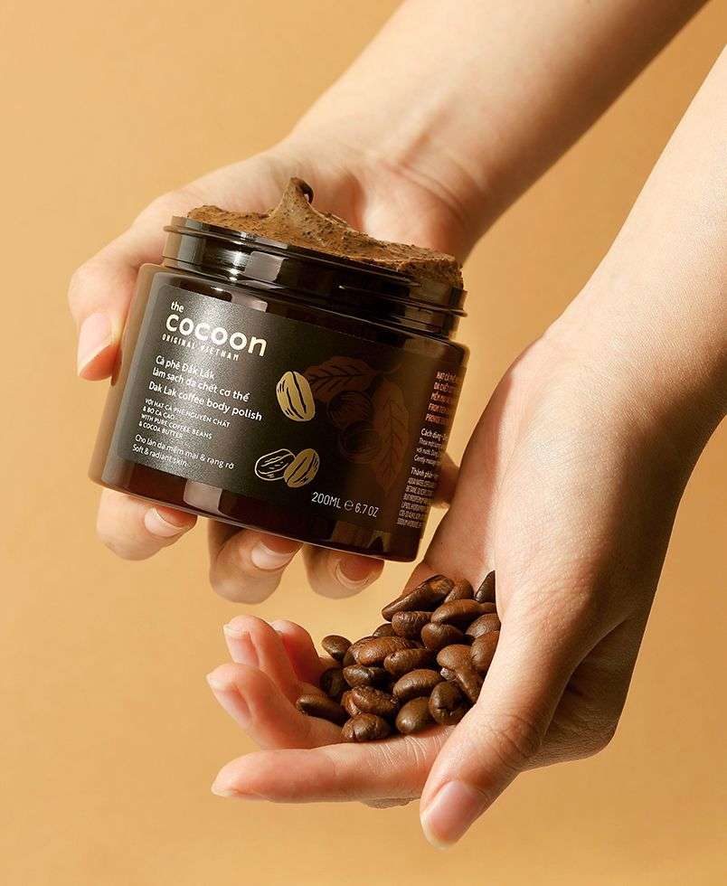 Dak Lak coffee body polish