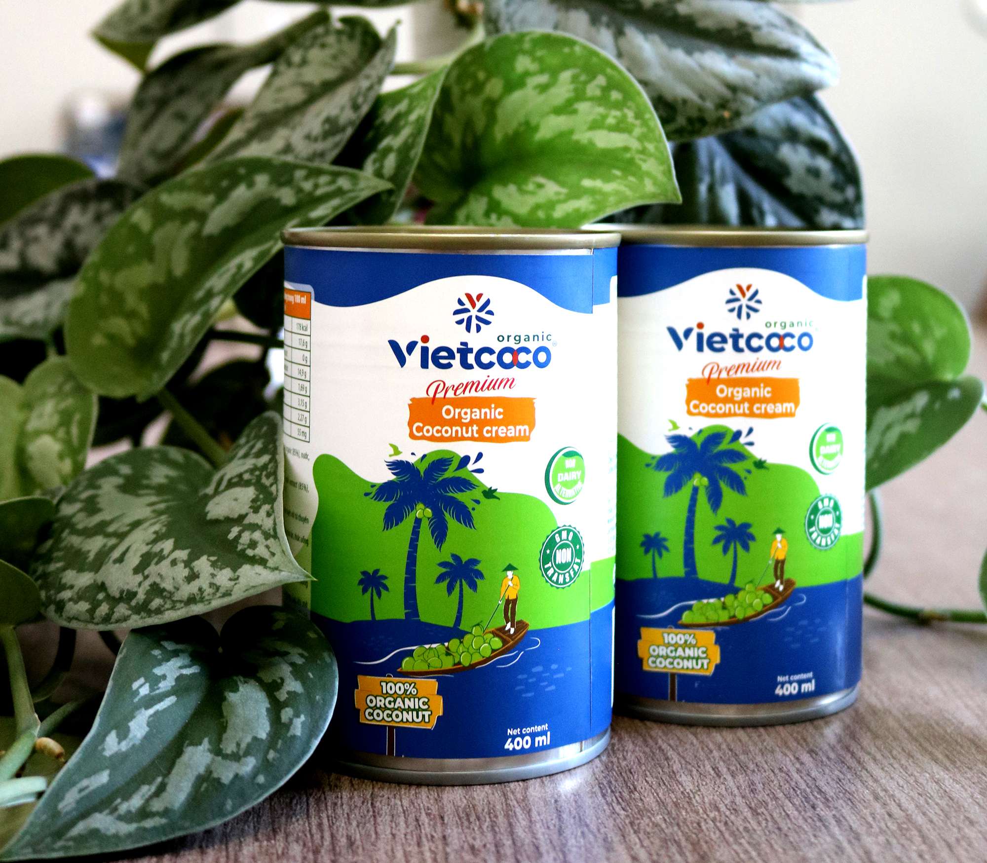 <strong>Vietcoco </strong>Nước cốt dừa tươi Organic