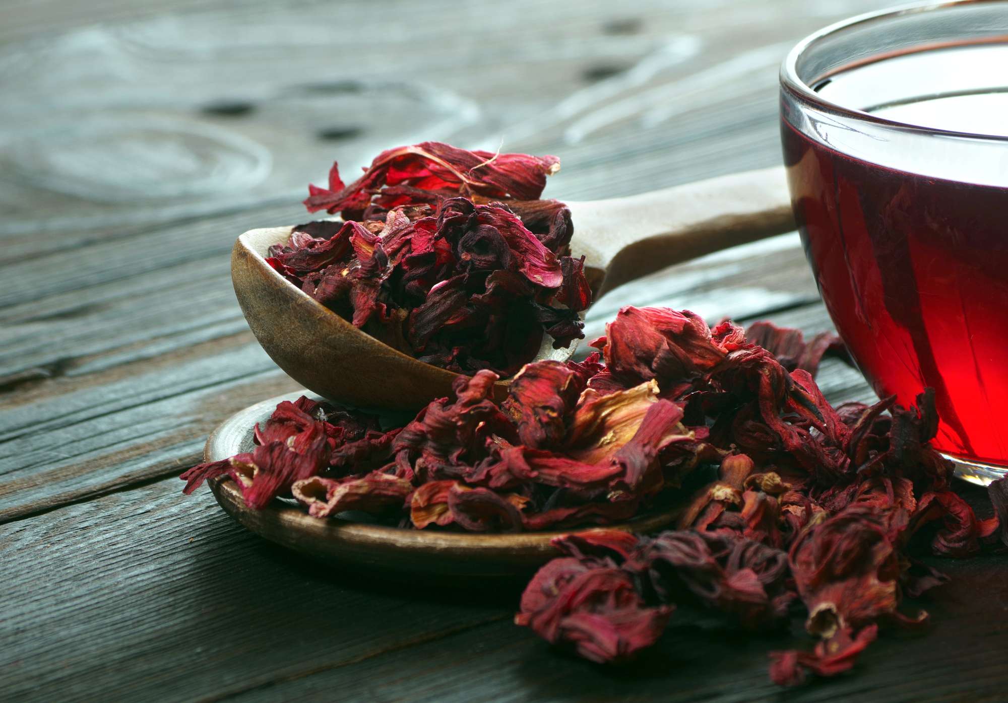 <strong>Hibiscus Sabdariffa</strong> tea